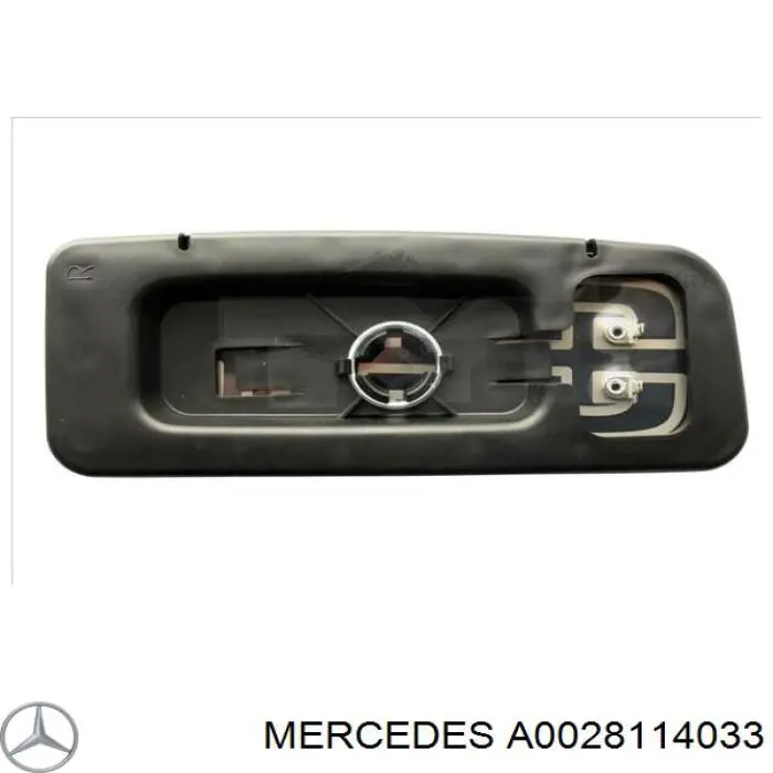 A0028114033 Mercedes дзеркальний елемент дзеркала заднього виду, правого