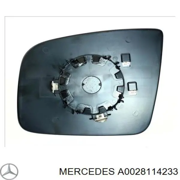 Дзеркальний елемент правого дзеркала заднього виду Mercedes A0028114233 ціна, від 9.73 USD