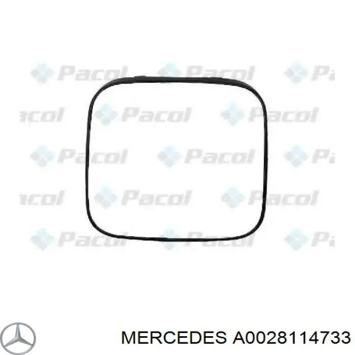 Дзеркальний елемент дзеркала заднього виду A0028114733 Mercedes