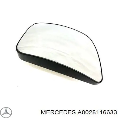 A0028116633 Mercedes Дзеркальний елемент правий