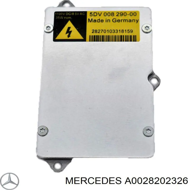 Блок розпалювання, ксенон Mercedes A0028202326 ціна, від 36.38 USD
