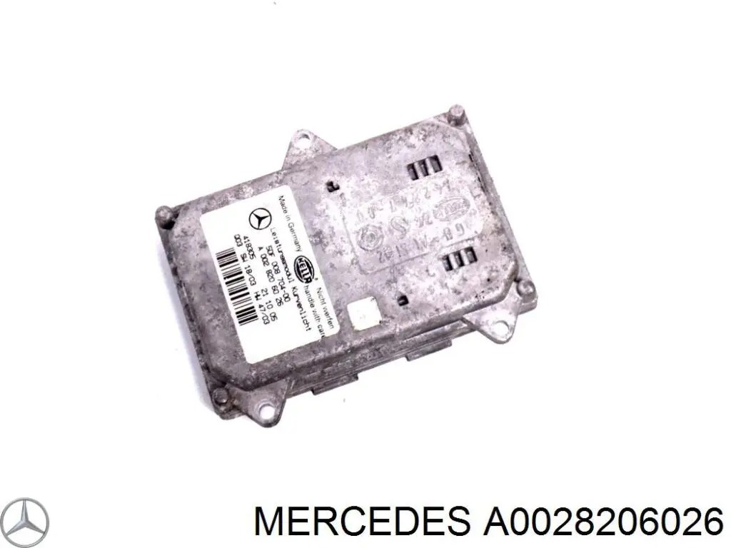 38205126 Mercedes Блок упавленія автосвітла