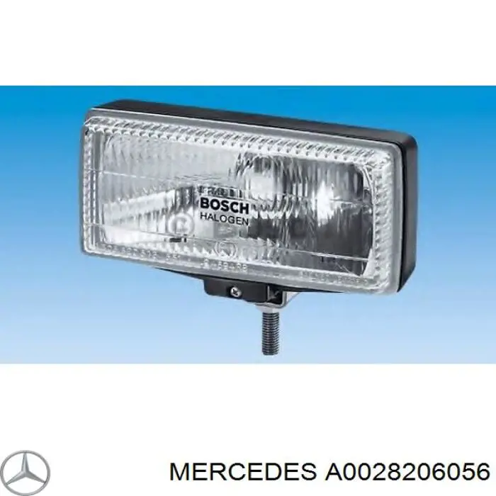 A0028206056 Mercedes стоп-сигнал заднього скла