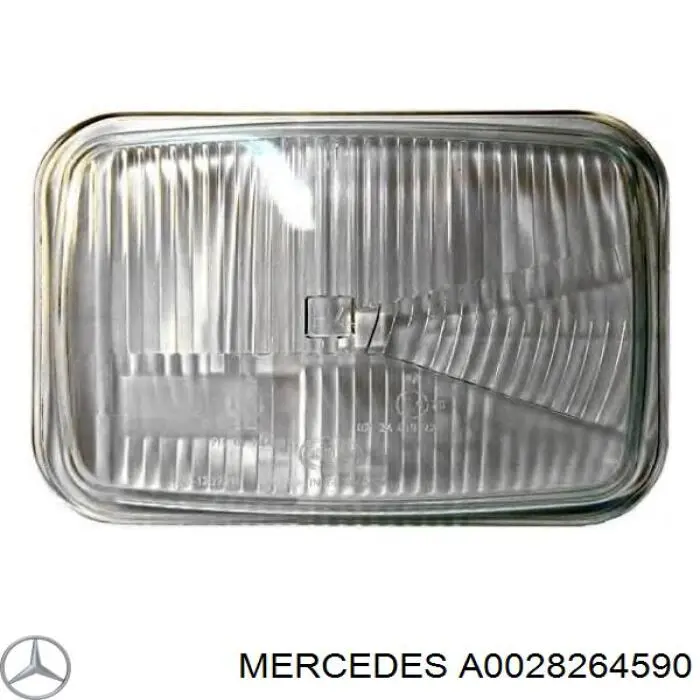 Купити A0028264590 Mercedes Скло фари правої