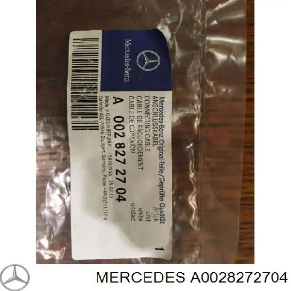 Купити A0028272704 Mercedes 