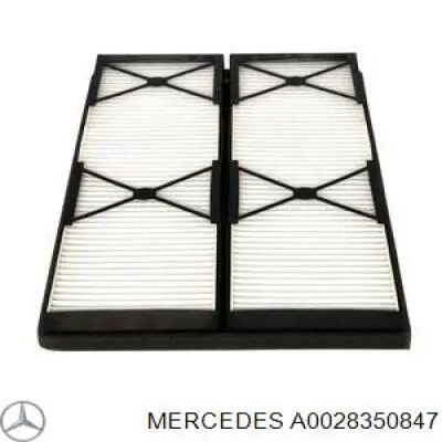 Купити A0028350847 Mercedes Фільтр салону вугільний