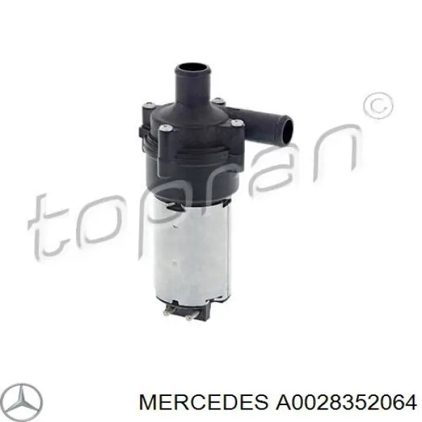 Помпа водяна, (насос) охолодження, додатковий електричний Mercedes A0028352064 ціна, від 52.23 USD