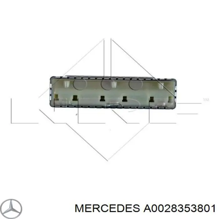 Радіатор пічки (обігрівача) Mercedes A0028353801 ціна, від 23.86 USD