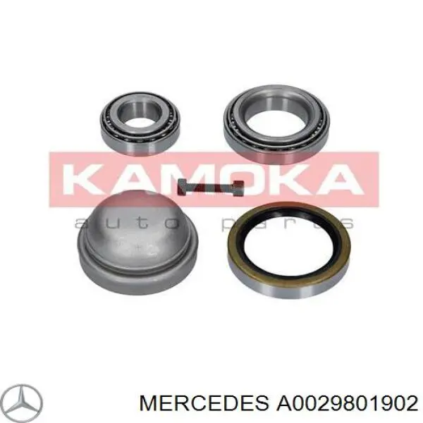 Підшипник маточини передньої, внутрішній A0029801902 Mercedes