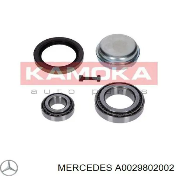 Підшипник маточини передньої, зовнішній A0029802002 Mercedes