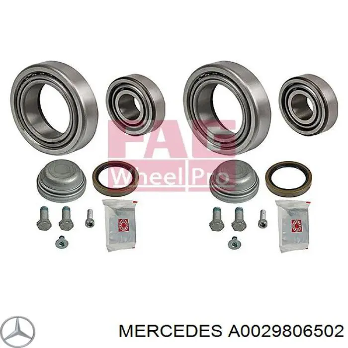 Купити A0029806502 Mercedes Передній підшипник колеса