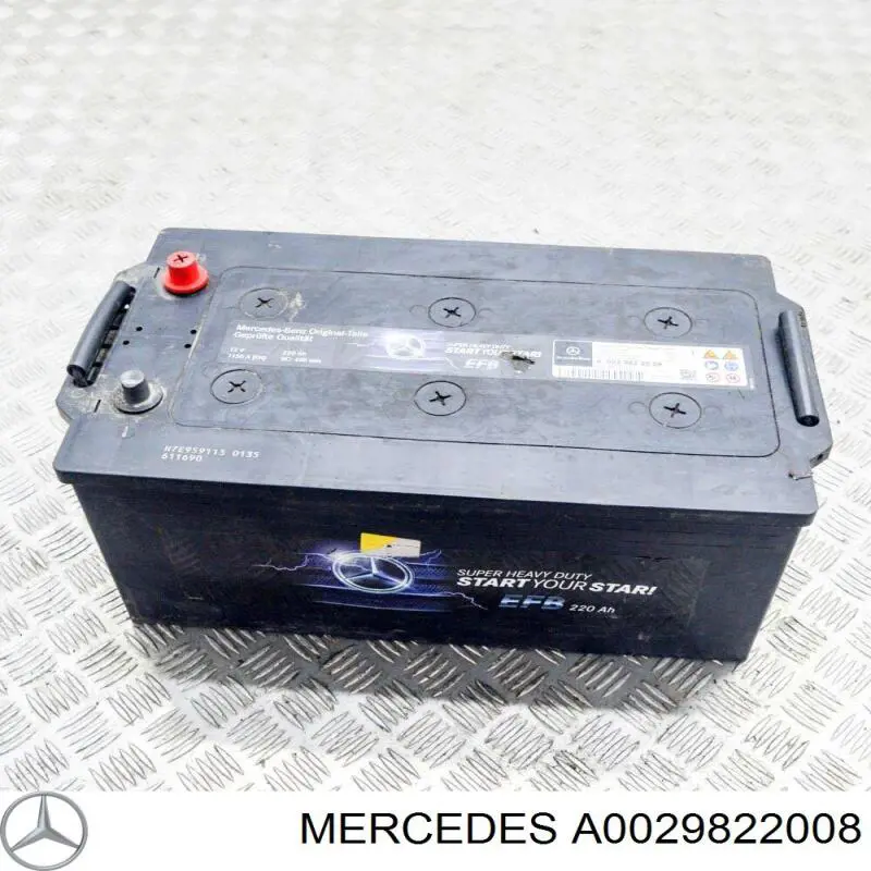 Акумуляторна батарея, АКБ A002982200800 Mercedes