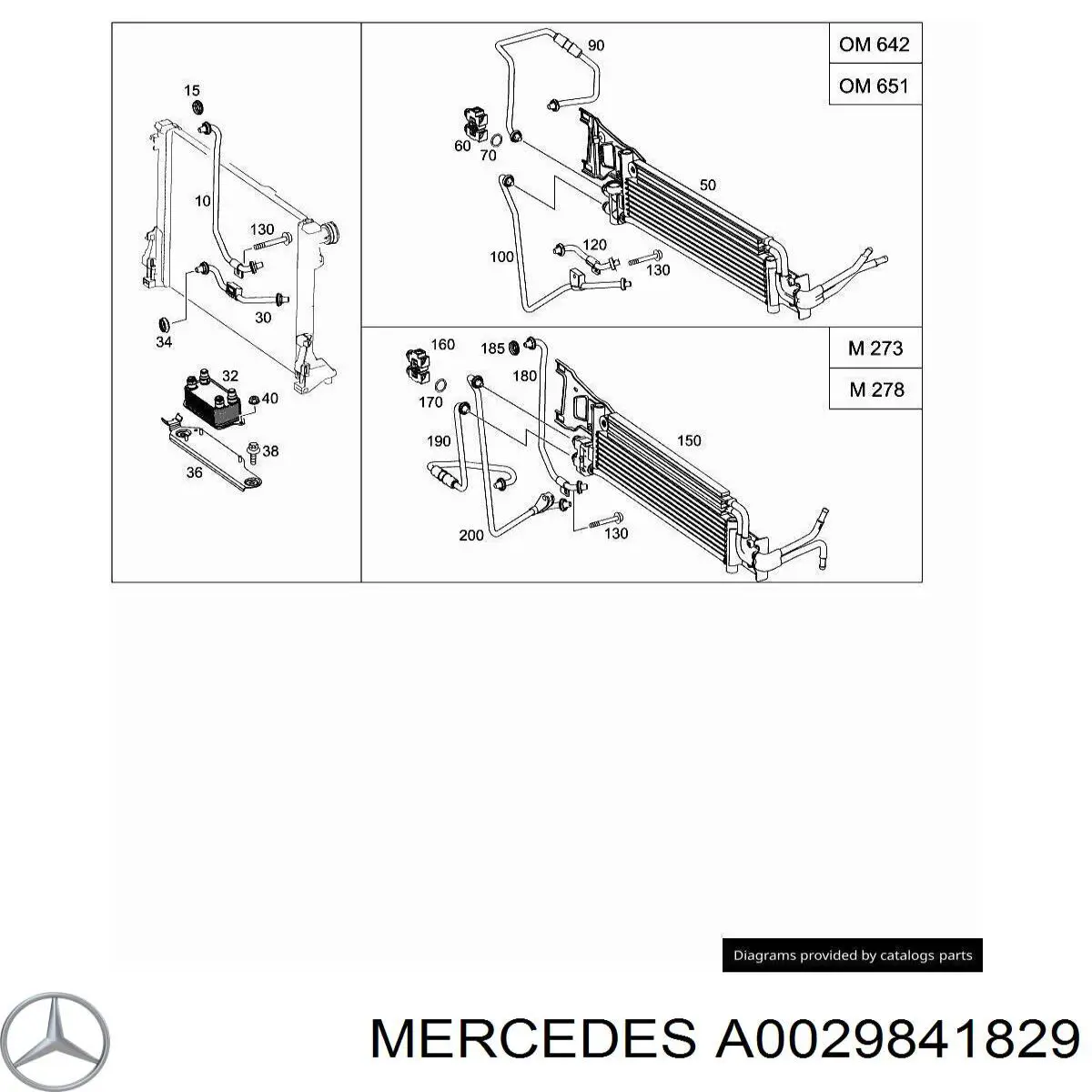  A0029841829 Mercedes