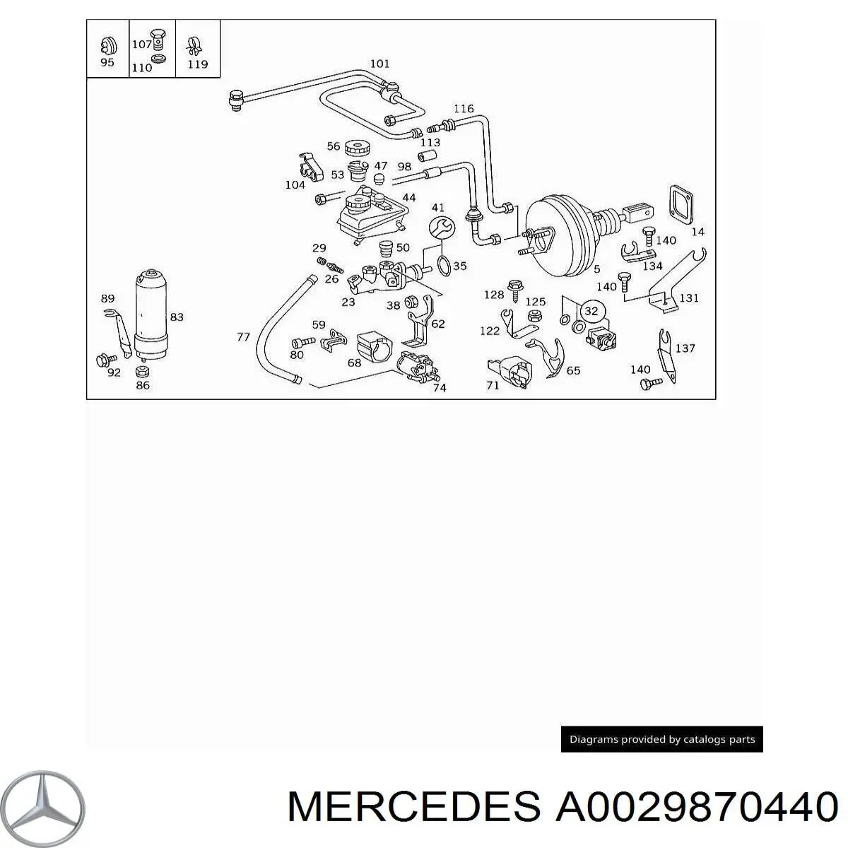  A0029870440 Mercedes