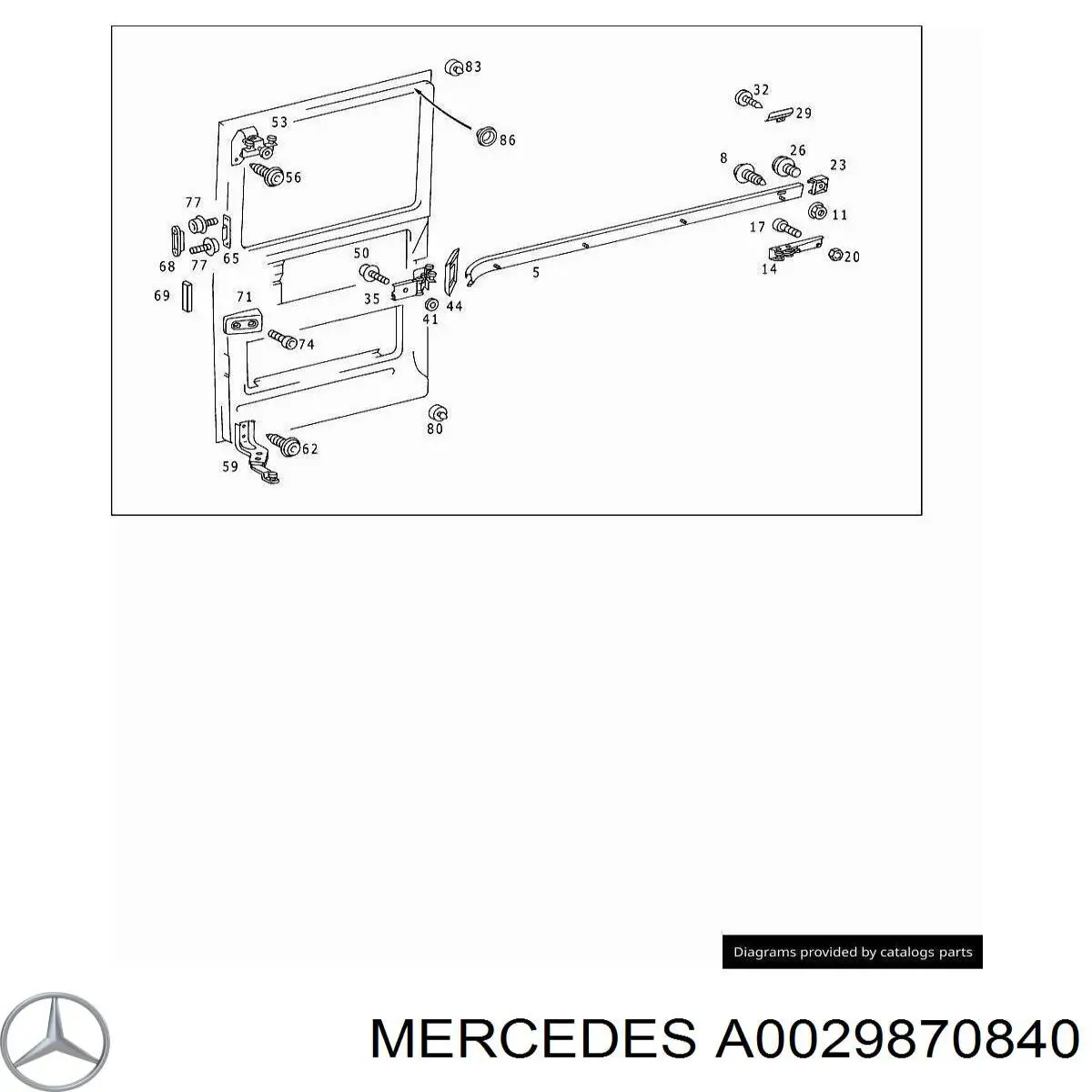 A0029870840 Mercedes 