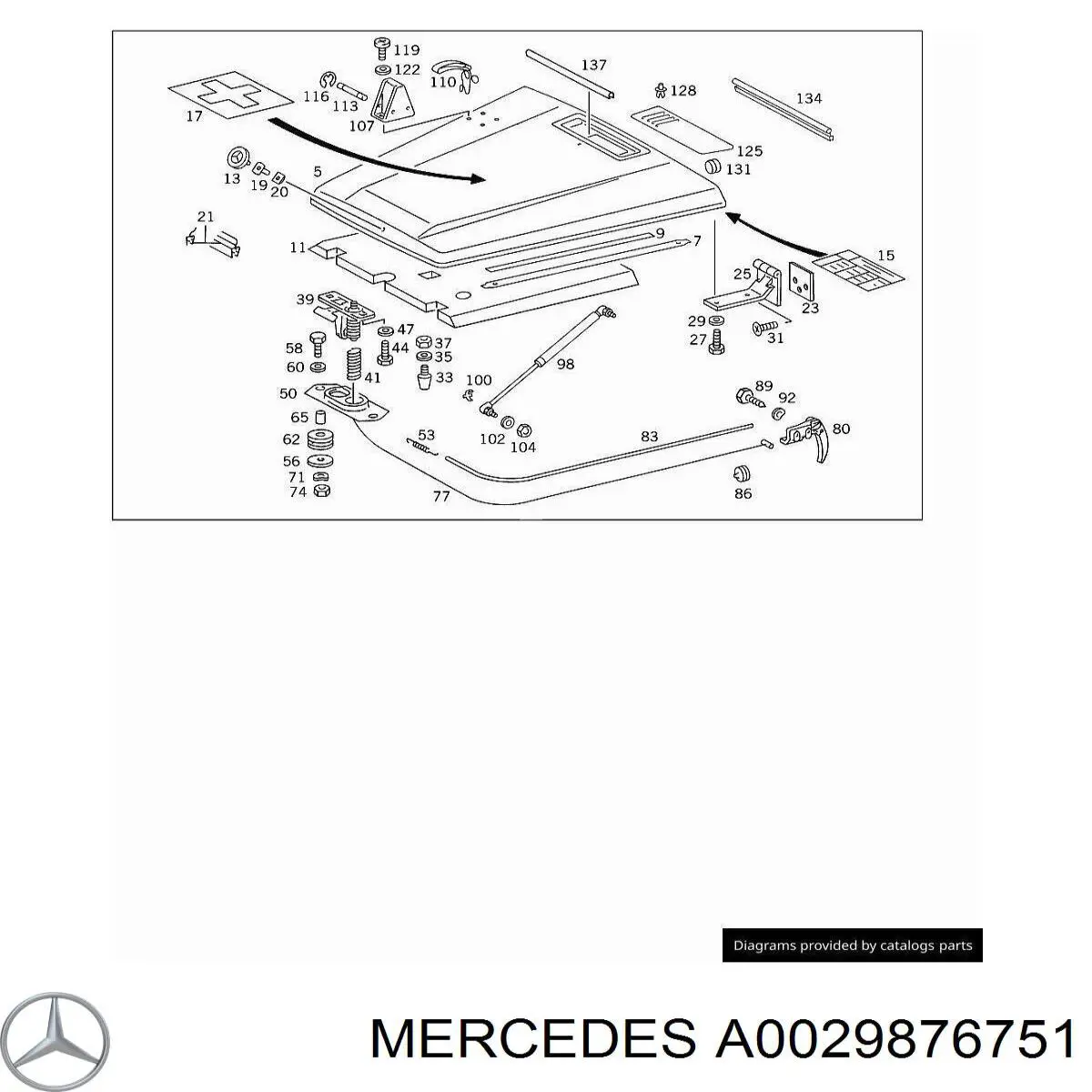 A0029876751 Mercedes 