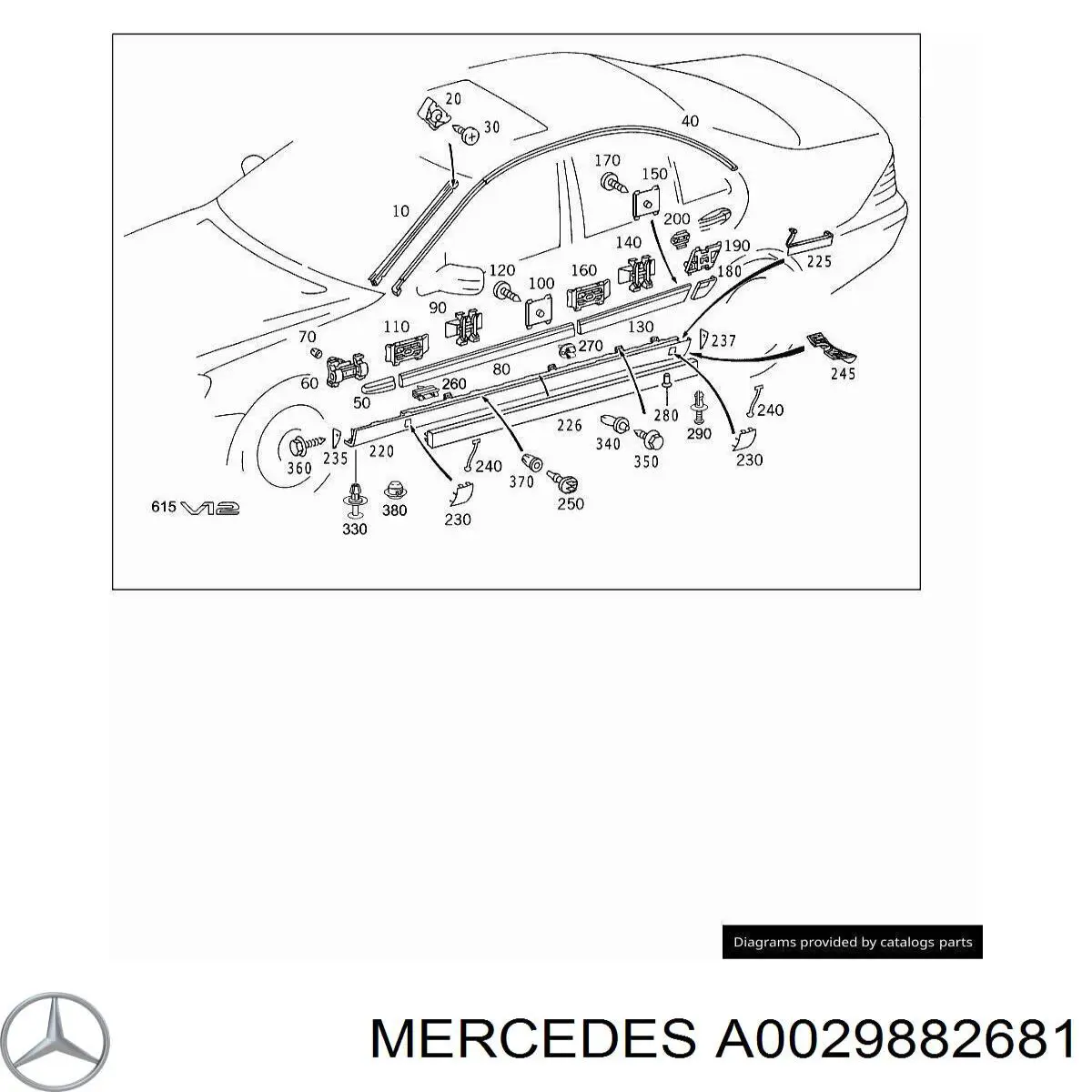  A0029882681 Mercedes