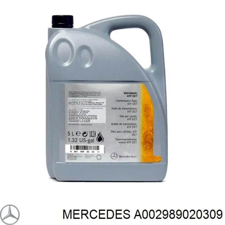 A0029890203 Mercedes Масло для роздавальної коробки