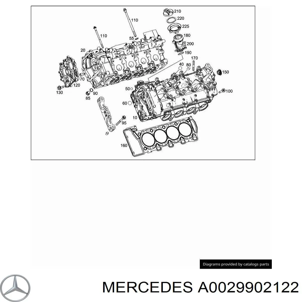 A0029902122 Mercedes 