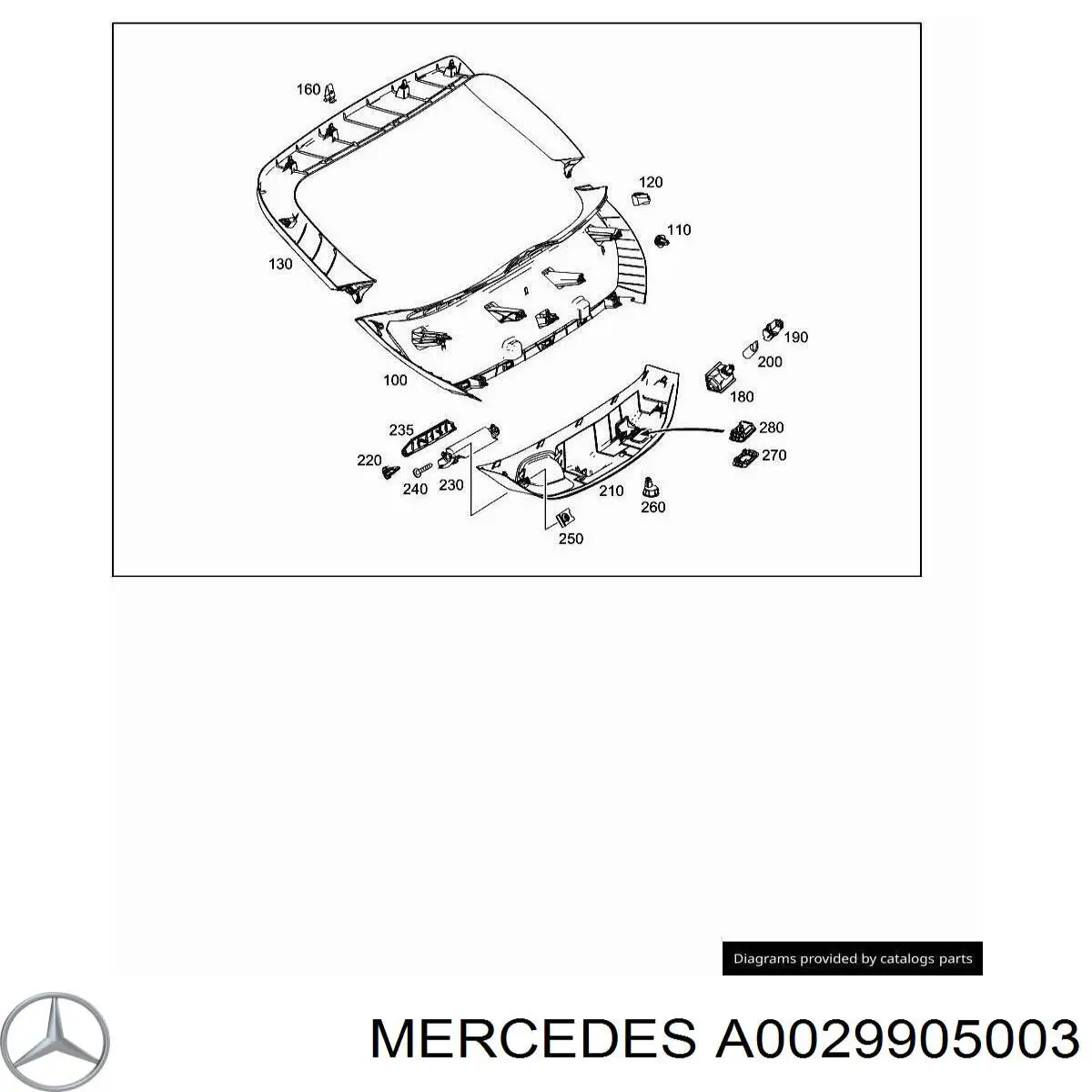  A0029905003 Mercedes