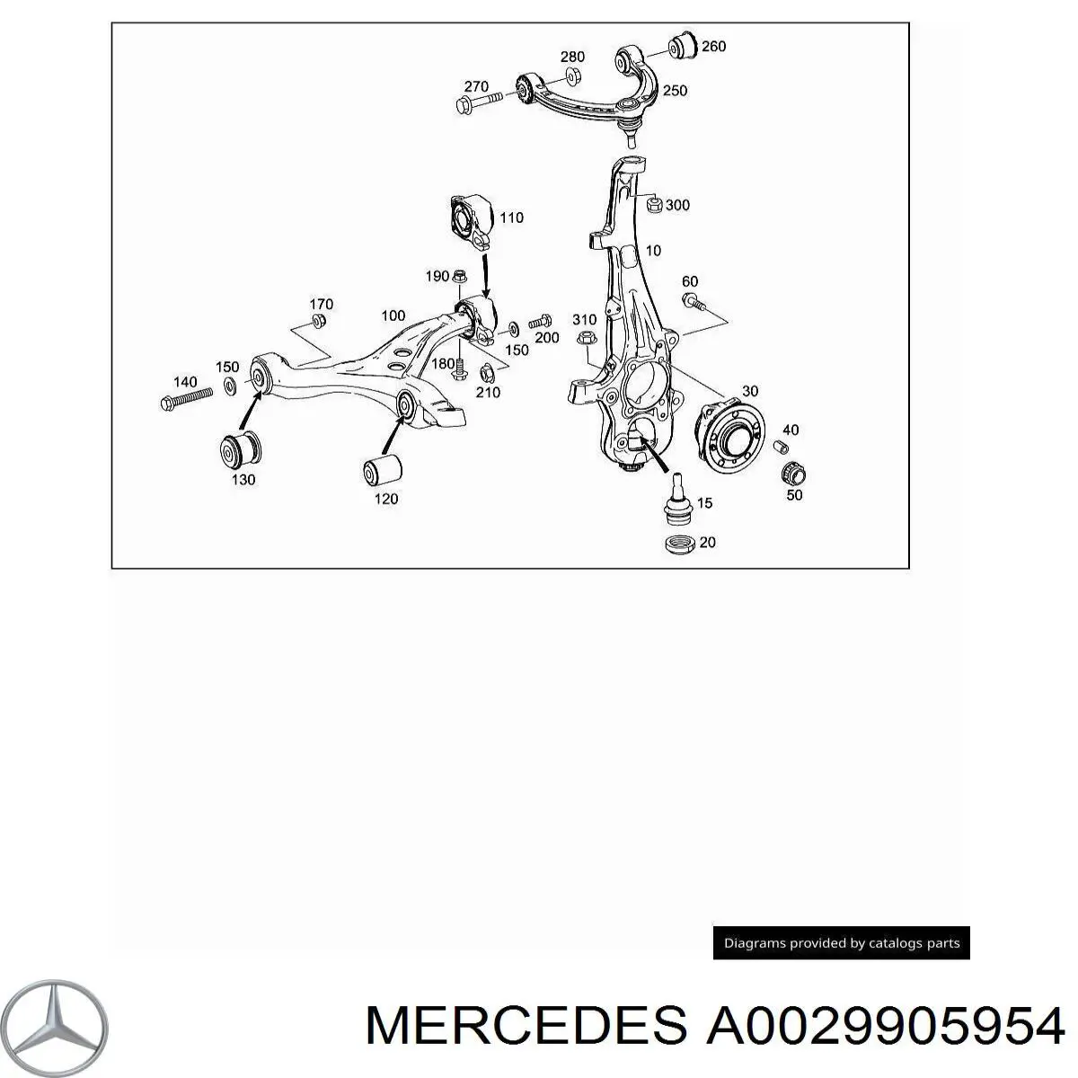 Купити A005990245064 Mercedes 