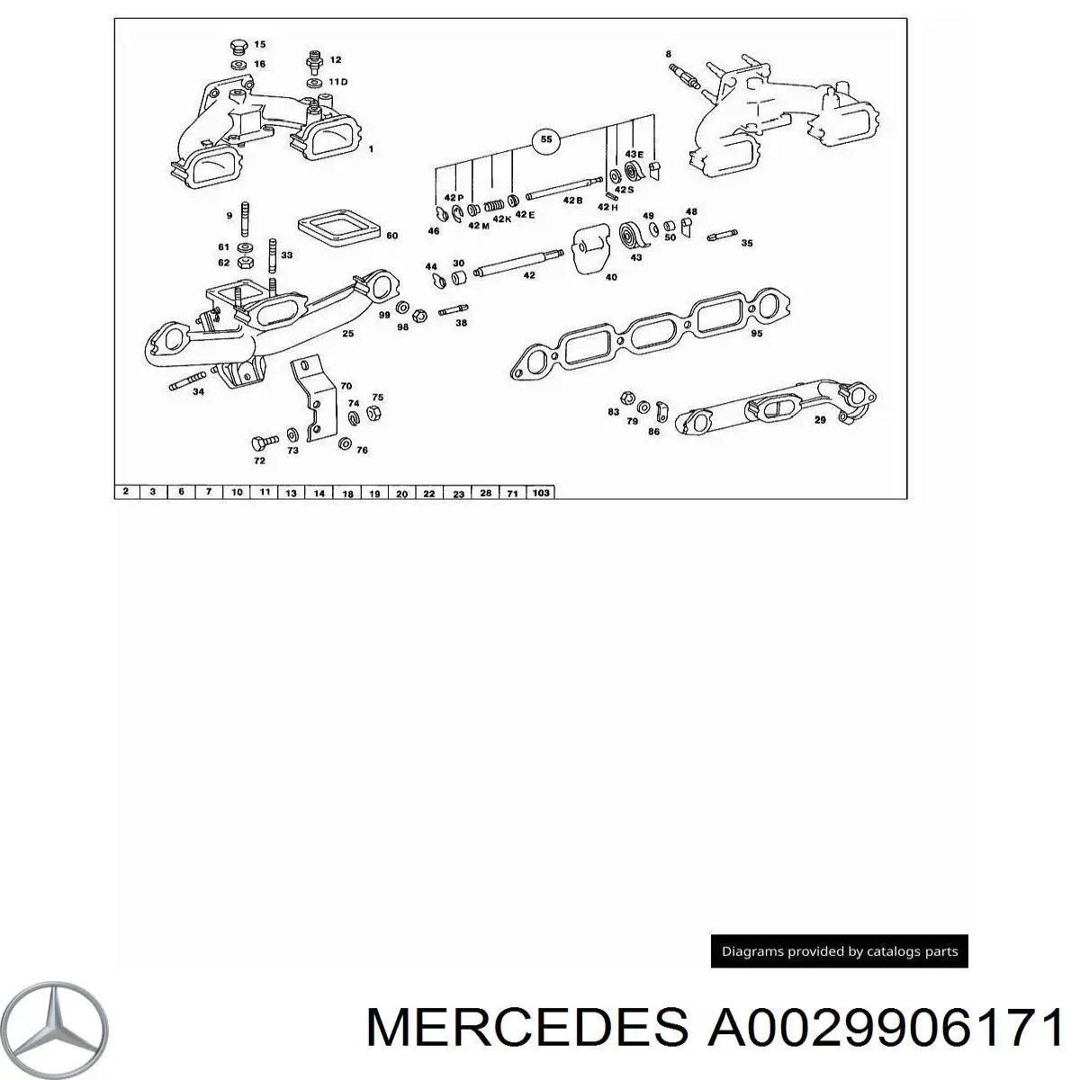 Роз'єм (головка) шлангів пневмосистеми Mercedes A0029906171 ціна, від 2.32 USD