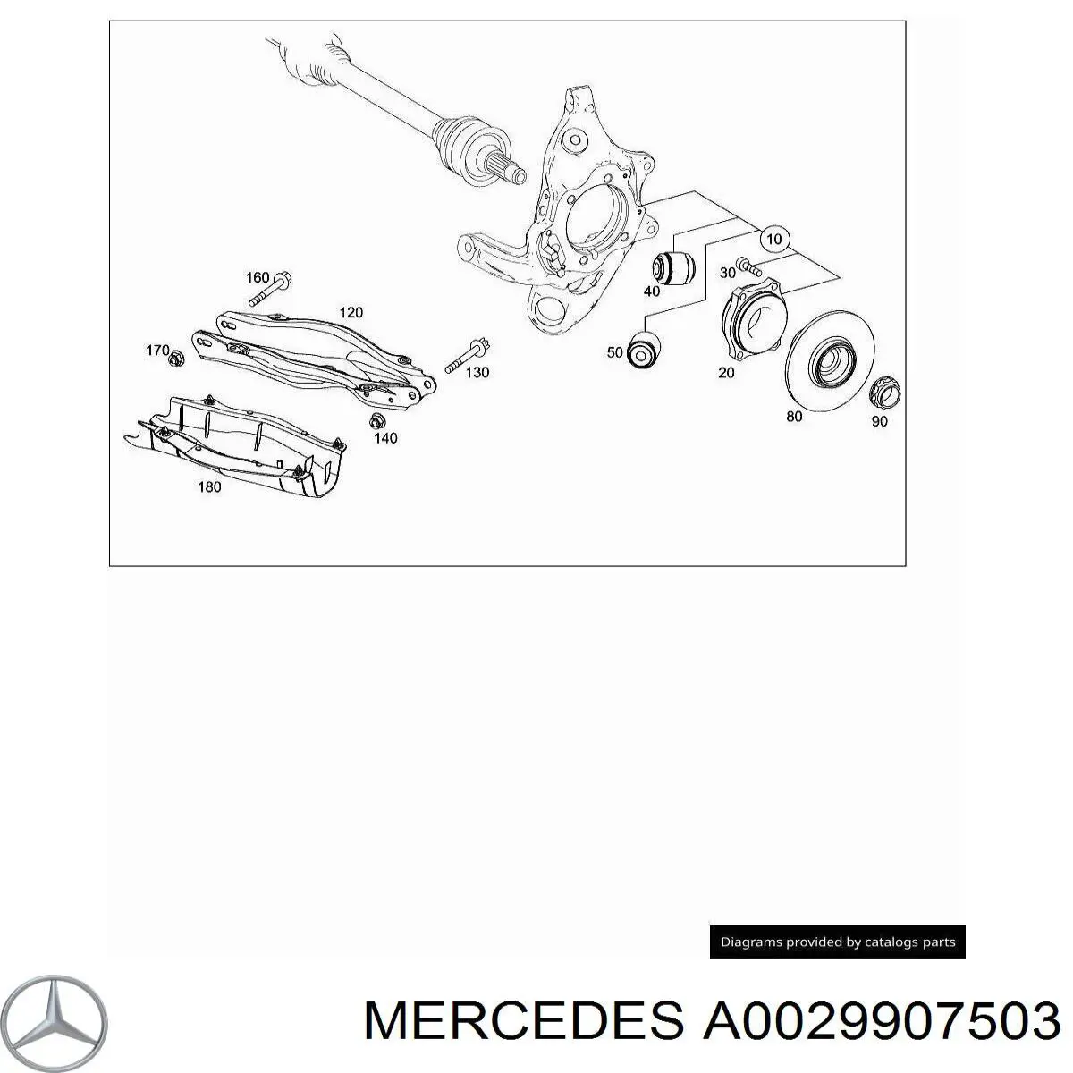  0029907503 Mercedes