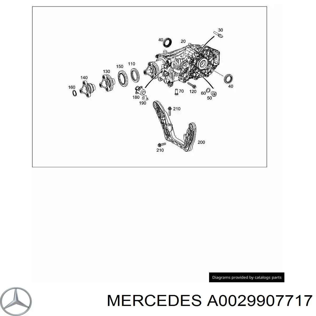  Mercedes A0029907717 ціна, від 10.32 USD