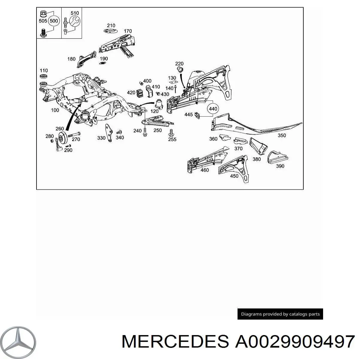 A0029909497 Mercedes 