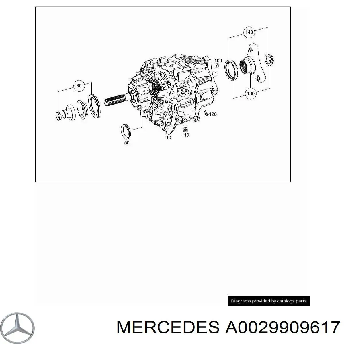 Mercedes A0029909617 ціна, від 3.40 USD