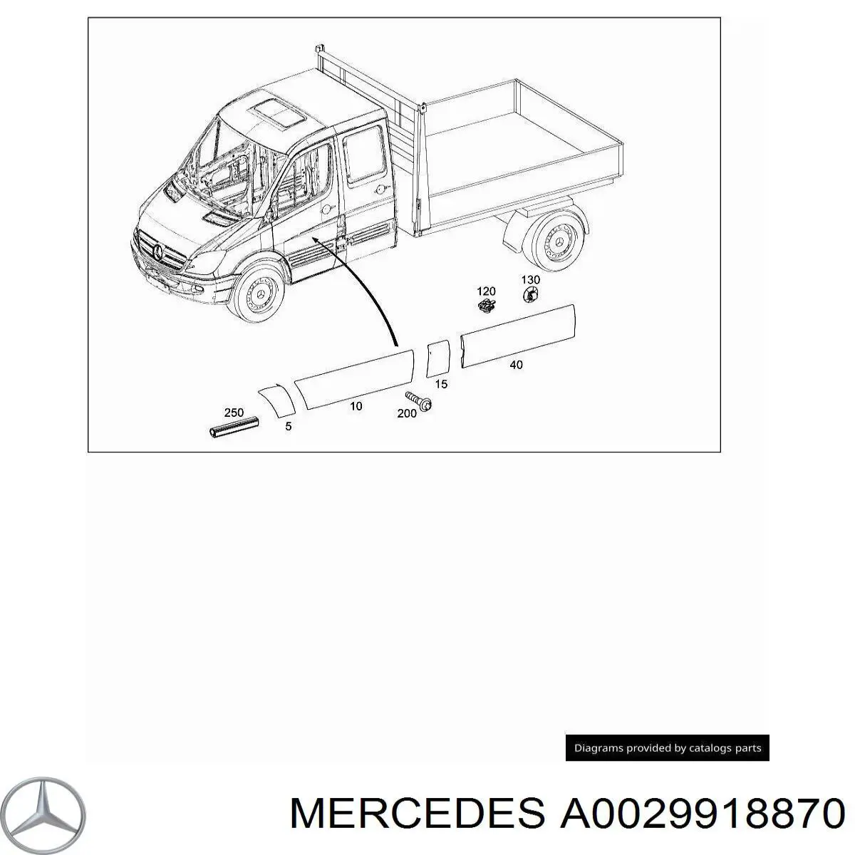  A0029918870 Mercedes