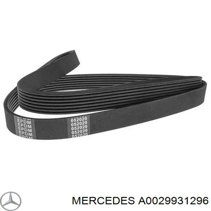 Ремінь приводний, агрегатів A0029931296 Mercedes