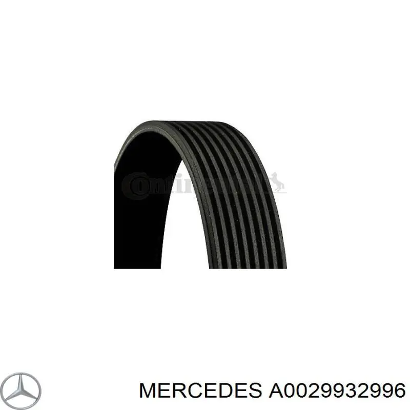 Купити A0029932996 Mercedes Ремінь генератора