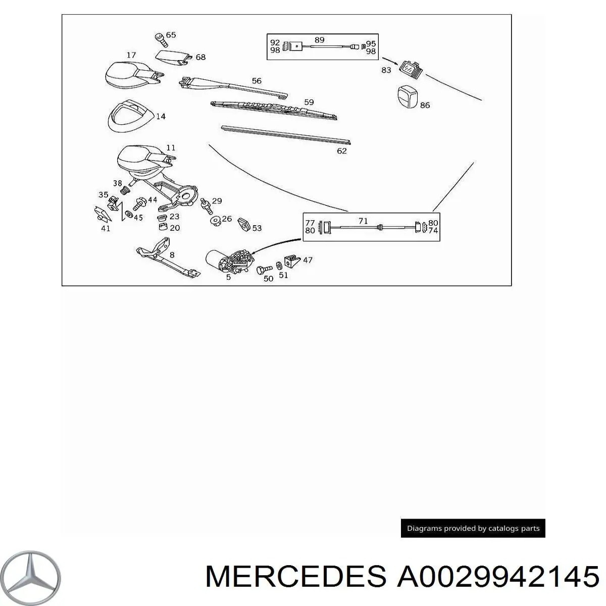 Купити A0029942145 Mercedes 