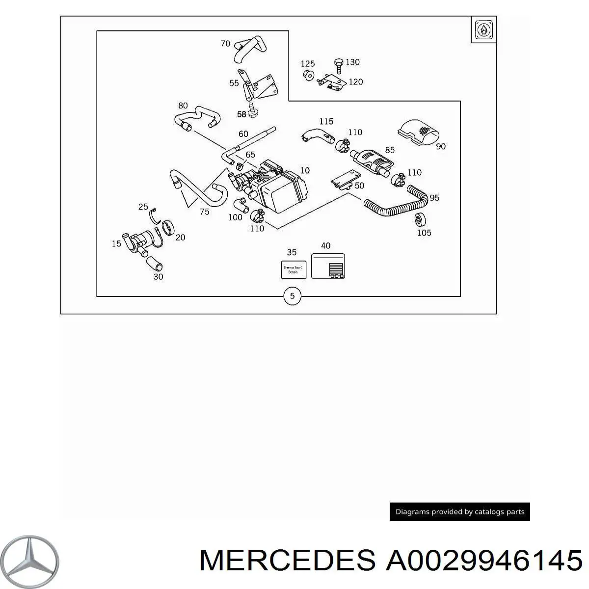  A0029946145 Mercedes