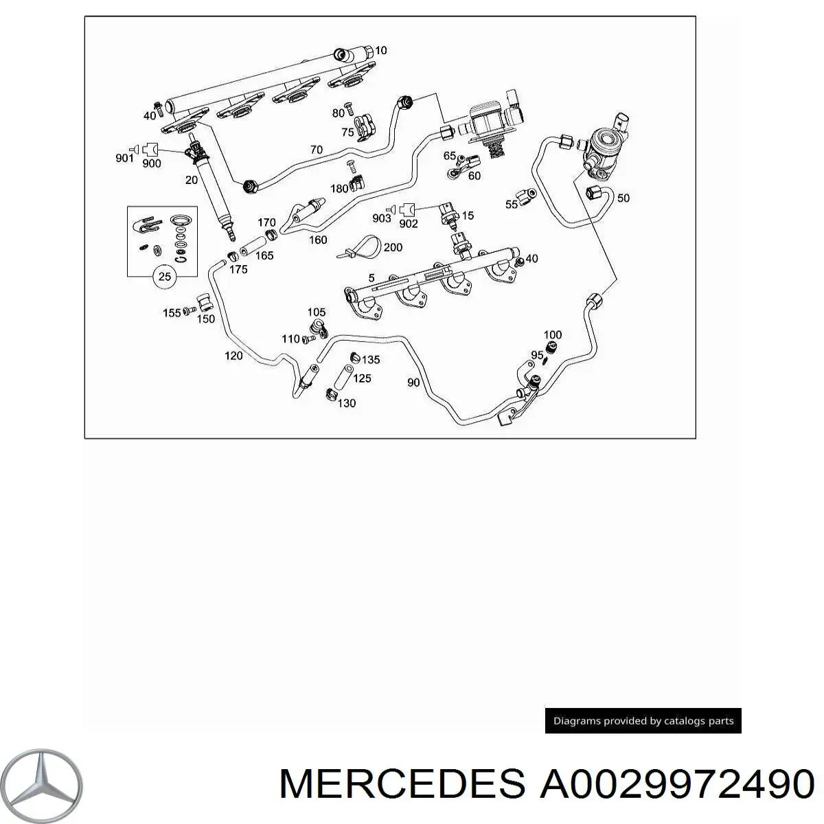  A0029972490 Mercedes