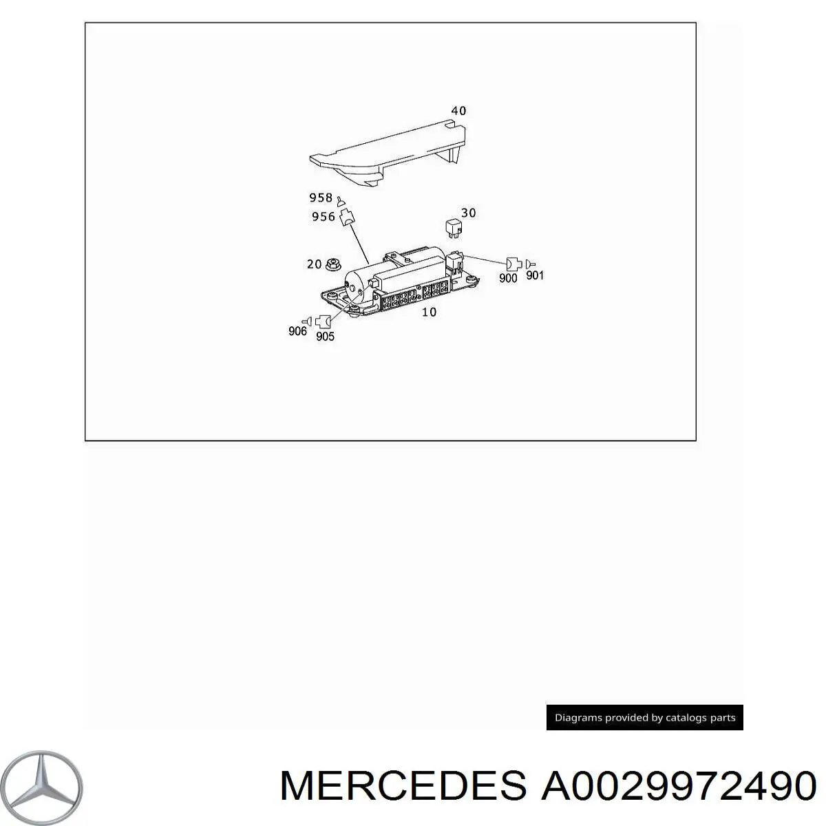 Хомут пластиковий універсальний Mercedes A0029972490 ціна, від 0.26 USD