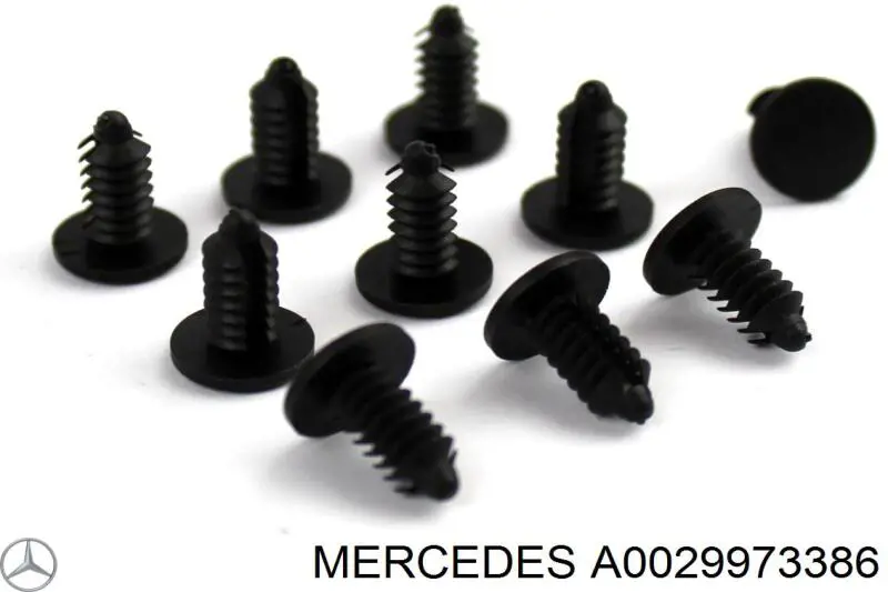 Пістон (кліп) кріплення обшивки дверей Mercedes A0029973386 ціна, від 0.53 USD