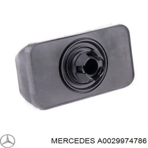Подушка домкрата нижня, піддомкратники на Mercedes A (W169)