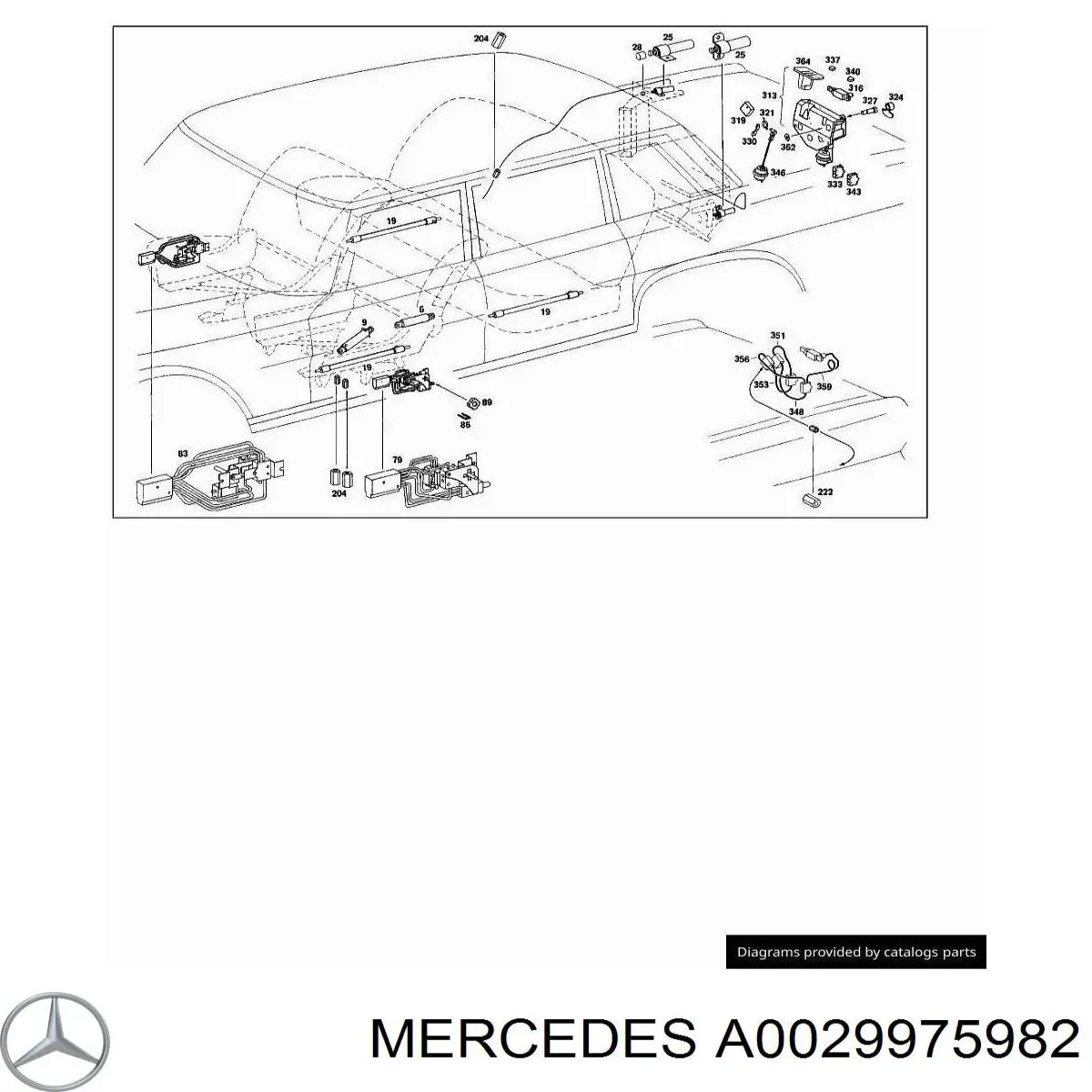A0029975982 Mercedes Шланг омивача, універсальний