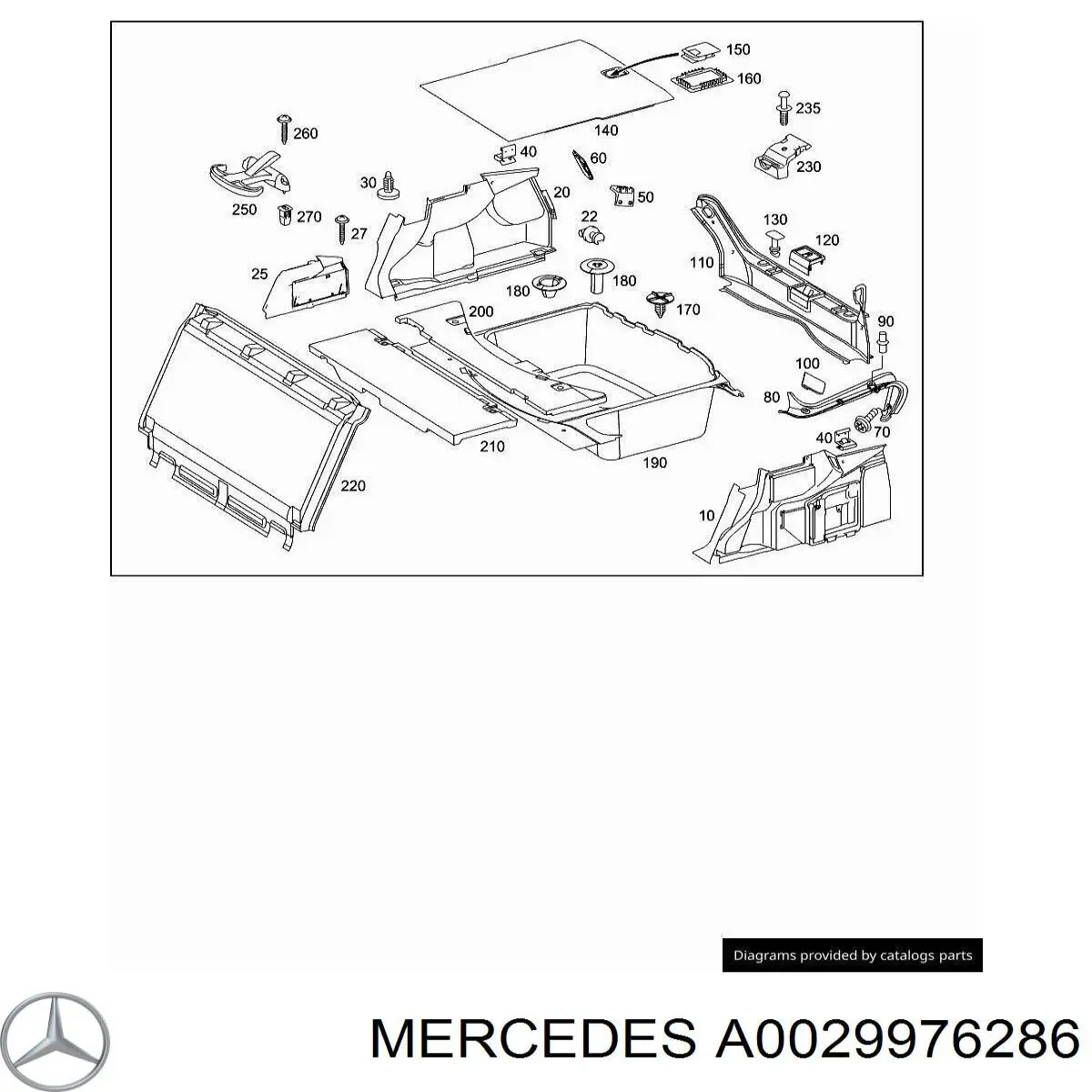 A0029976286 Mercedes 