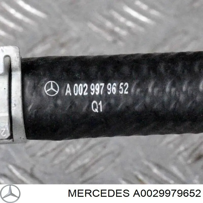 Шланг ГПК, низького тиску, від бачка до насосу Mercedes A0029979652 ціна, від 3.94 USD