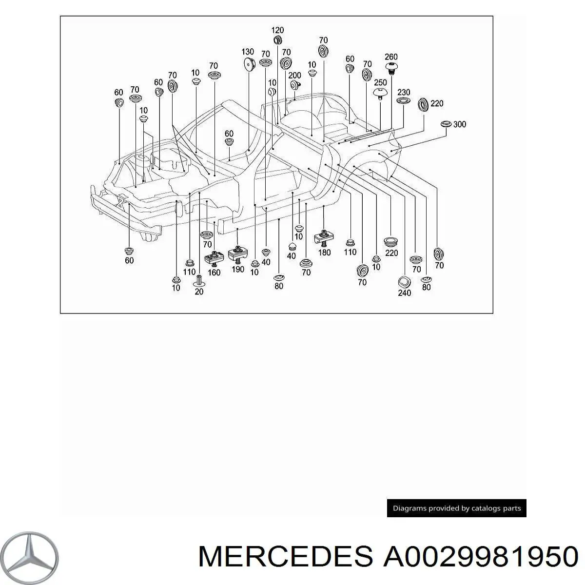  A0029981950 Mercedes