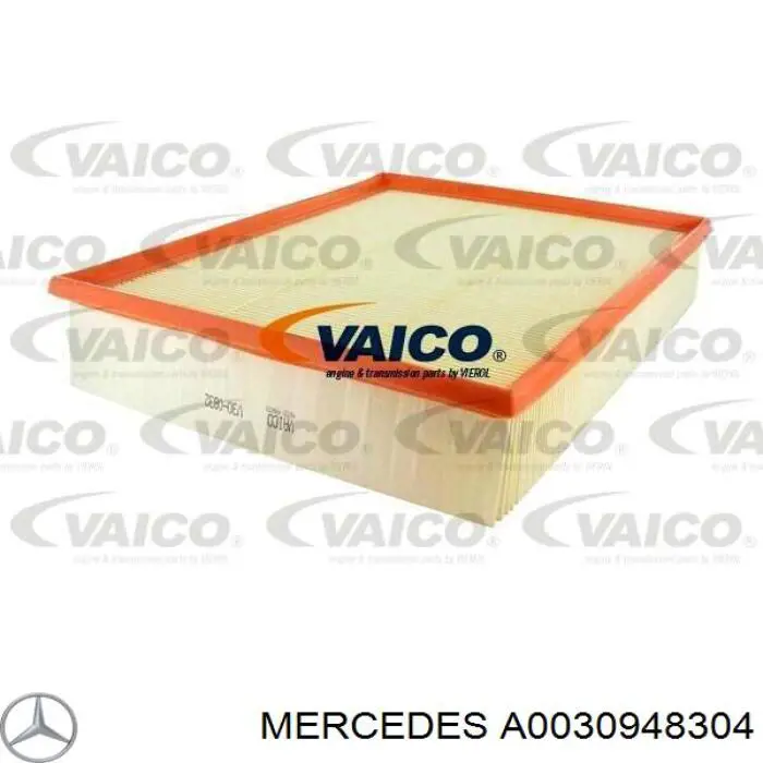 Елемент повітряного фільтра Mercedes A0030948304 ціна, від 7.32 USD