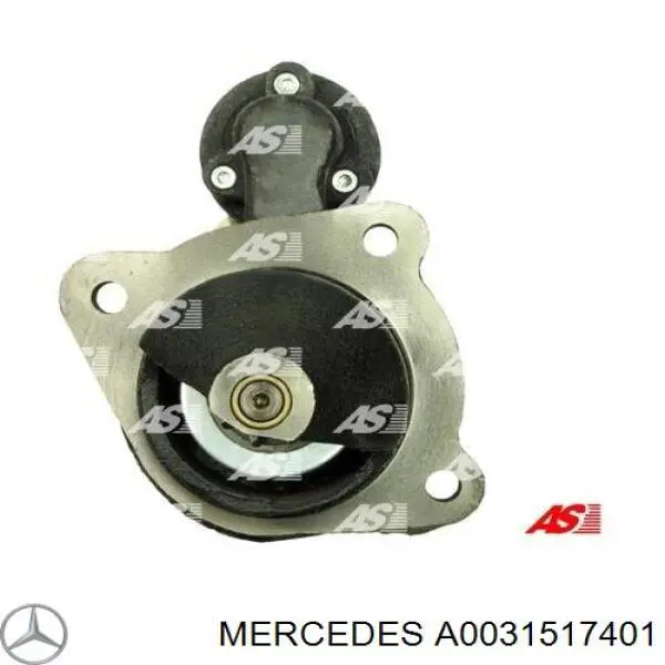 A0031517401 Mercedes Стартер двигуна