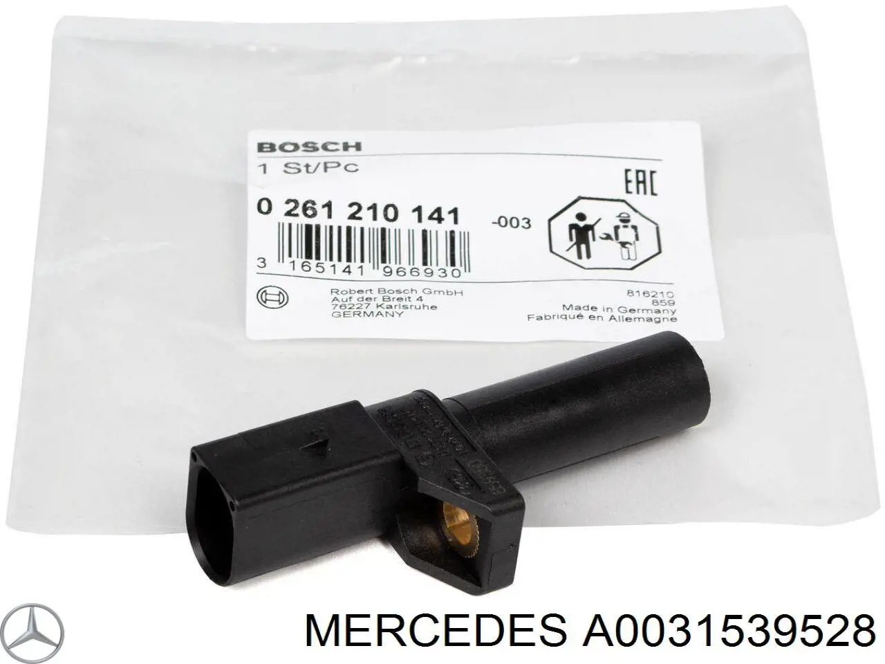 A0031539528 Mercedes ДПКВ