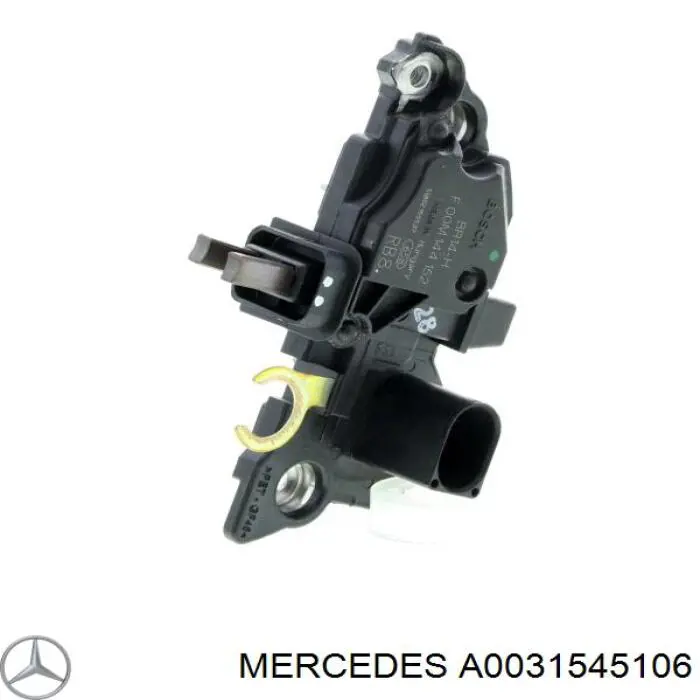 A0031545106 Mercedes реле-регулятор генератора, (реле зарядки)