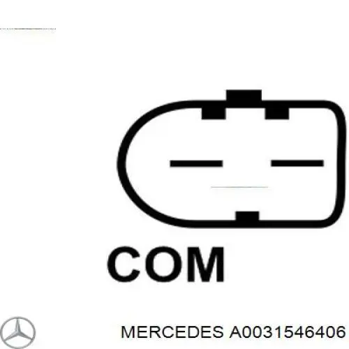 Купити A0031546406 Mercedes Реле регулятор напруги генератора