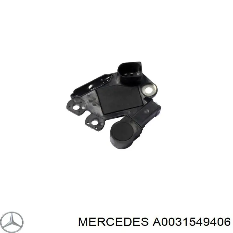 A0031549406 Mercedes реле-регулятор генератора, (реле зарядки)