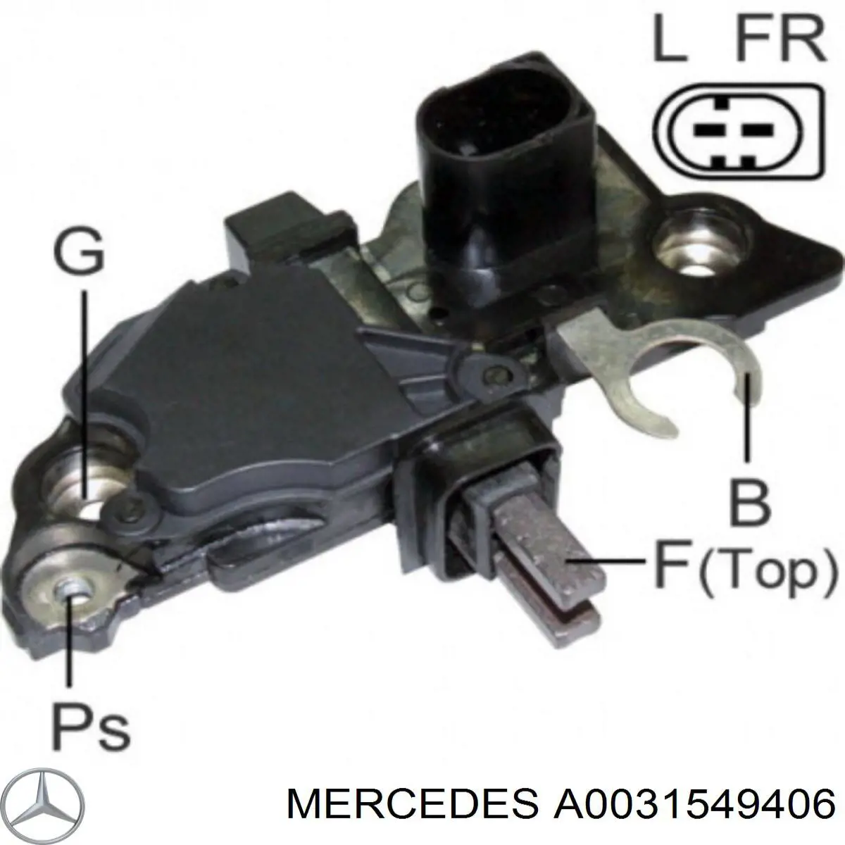 Реле зарядки генератора Mercedes A0031549406 ціна, від 24.04 USD